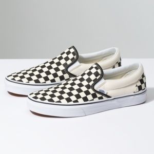 VANS CHECKERBOARD SLIP-ON